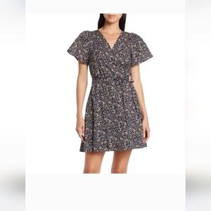 Madewell Wildflower Wrap Dress